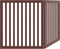 vidaXL - Hondenhek - inklapbaar - 2 - panelen - 160 - cm - populierenhout - bruin
