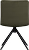 WOOOD Vinny Draaibare Eetkamerstoel - Velvet - Groen - 80x48x45