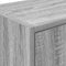 vidaXL - Garage - wandkast - bewerkt - hout - grijs - Sonoma