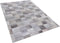 ALACAM - Patchwork vloerkleed - Donkergrijs - 160 x 230 cm - Koeienhuid leer