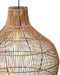 Light & Living Hanglamp Pacino - Bruin - Ø50cm - Bohemian - Hanglampen Eetkamer, Slaapkamer, Woonkamer