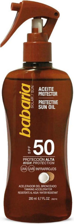 Protective Oil Babaria F-50 Coconut (200 ml)