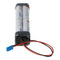 Servobatterij Panasonic Eneloop AA 8-delige kubus 9,6 volt 2000 mAh geschikt voor Futaba-servo