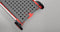 Clax trolley + 1 vouwkrat - rood/grijs