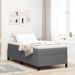 vidaXL - Bedframe - Lichtgrijs - 80x200 - cm - Corduroy - Stof
