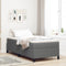 vidaXL - Bedframe - Lichtgrijs - 80x200 - cm - Corduroy - Stof
