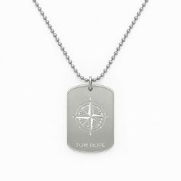 Tom Hope TM0652 - Ketting Heren - 45 cm - Grijs