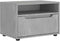 vidaXL - Tv-meubel - VISNES - 60x40x38 - cm - bewerkt - hout - betongrijs