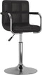 vidaXL - Eetkamerstoelen - draaibaar - 2 - st - kunstleer - zwart