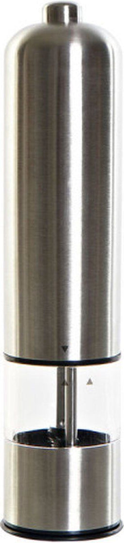 Peper- en zoutstel DKD Home Decor Kristal Roestvrij staal (5,2 x 5,2 x 23 cm)