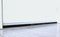 EcoSavers Aluminium Deurborstel uit 3 delen zelfklevend met 3M tape | Isolatieborstel Deur Borstel | Tochtstrip | 93 cm totaal