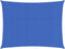 vidaXL - Zonnezeil - 160 - g/m² - rechthoekig - 5x6 - m - HDPE - blauw