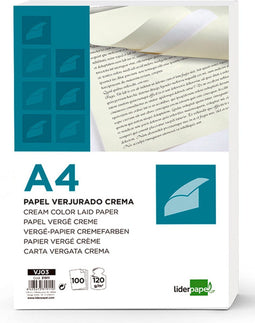 Liderpapel VJ03, Kopiëren/laser/inkjetafdrukken, A4 (210x297 mm), 100 vel, 120 g/m², Wit, 293 mm