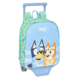 Schoolrugzak Bluey Sisters Groen 22 x 27 x 10 cm