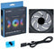 Lian Li UNI FAN SL-INF - 120mm PWM-ventilator - 40 adresseerbare RGB-LED's - Zwart (1x)