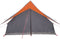 vidaXL - Familie - Tent - A-Frame - 7-Persoon - Grijs - en - Oranje - Waterdicht