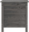 vidaXL - Tuinbox - 50x49x56,5 - cm - massief - vurenhout - antracietkleurig