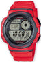 Casio AE-1000W-4AVEF - Polshorloge - Sport - Rood - Ø 43 mm