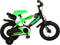 Volare Sportivo Kinderfiets - Jongens - 12 inch - Neon Groen/Zwart - 95% afgemonteerd