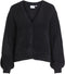 VILA VILAJULI - Oversized V-hals vest - Lange ballonmouwen - Knoopsluiting - Maat XS