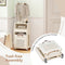 Coast Rolbare Wasmand - Opvouwbaar met Kleerhanger - 40 x 29,5 x 136 cm - Beige