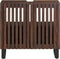vidaXL - Wastafelkast - 62x34x58 - cm - massief - mangohout - bruin