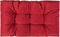 vidaXL - Palletkussens - 3 - st - stof - rood