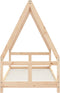 vidaXL - Kinderbedframe - 80x160 - cm - massief - grenenhout
