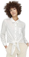 ONLY ONLLECEY LS KNOT SHIRT NOOS - Dames Blouse - Knoopdetail - All over streep - Maat L