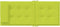 vidaXL - Stoelkussens - 6 - st - hoge - rug - oxford - stof - heldergroen