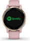 Garmin vívoactive 4S - Smartwatch - GPS met muziek - Rosé Goud