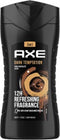 Axe Dark Temptation - 3-in-1 Douchegel - 400 ml - Verleidelijke geur van donkere chocolade