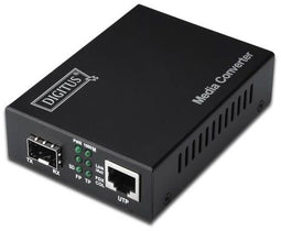 Digitus DN-82130 - Media Converter - 1x SFP - 1000x Ethernet 1Gbps