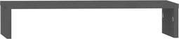vidaXL - Monitorstandaard - 50x27x10 - cm - massief - grenenhout - grijs
