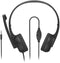 Hama HS-P150 V2 - PC-Office-headset - Flexibele microfoonarm - Zwart