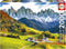 Puzzel Educa Autumn in the Dolomites 2000 Onderdelen
