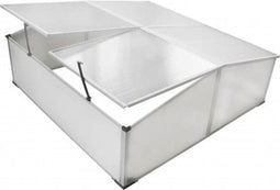 vidaXL - Koude bak - 4 deksels - 108x110x41 cm
