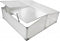 vidaXL - Koude bak - 4 deksels - 108x110x41 cm