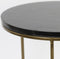 Light & Living - Bijzettafel SOBRINA - Ø50x52cm - Zwart - Set van 2