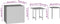 vidaXL - Tuinbijzettafels - 3 - st - poly - rattan - bruin