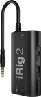 IK Multimedia iRig 2 - Gitaarinterface - 6.3 mm output - Zwart