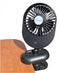 Esperanza EHF103K - Miniventilator - USB-voeding - 3 snelheden - Zwart