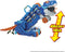 Hot Wheels - City Ultieme Dino Hauler Vrachtwagen - 1:64 - T-Rex met licht en geluid