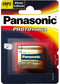 Panasonic CR-P2 - Lithium batterij 6V - 1400 mAh - Geschikt voor camera's en medische apparatuur