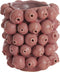 Light&living Vaas deco 19x18,5x21 cm NITALI keramiek oud roze