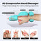Draadloze Handmassager met Warmte en Compressie - Wit/Grijs
