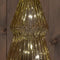 Anna's Collection - B.O.T. Tree Glass 15X28,5 cm Amber With Golden...
