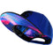 Capiche® Snapback Pet Heren – Blue Galaxy – Blauw & Zwart – Verstelbaar met Druksluiting – Sportcap – Baseball Cap – Mannen Cap – Binnenkant bedekt met Galaxy
