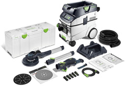 Festool PLANEX LHS 2 225 EQ - Langnekschuurmachine met LED verlichting - Inclusief stofzuiger en accessoires (set van 5)
