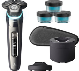 Philips Shaver series 9000 S9974/63 - Elektrisch scheerapparaat - AI-technologie SkinGlide-coating - Zwart
